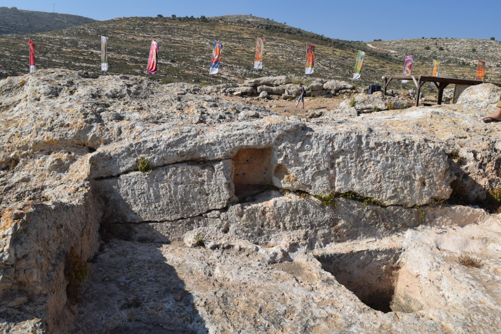 A unique find at Shilo--olive and grape presses in close proximity--suggest this is the exact location of the Tent of Meeting, utilized by the Israelites as their cultic center for 369 years, before the temple in Jerusalem was built.